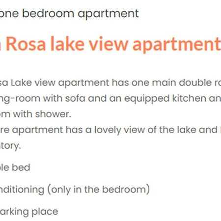 Miralago Apartments Villa Rosa Lake View Bellagio Eksteriør bilde